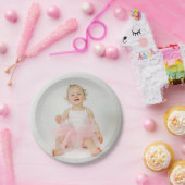 Aangepaste Persoonlijke Eenvoudige Foto Papieren Bordje (Feest)