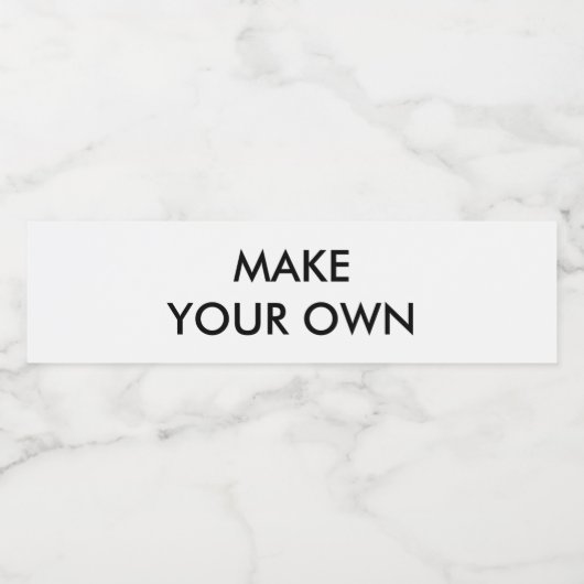 Aangepaste persoonlijke etiketten van de waterfles (Enkel label)