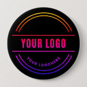 Aangepaste persoonlijke foto 4-inch ronde Button (Voorkant)