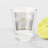 Aangepaste persoonlijke foto afdrukken shot glas (Achterkant)