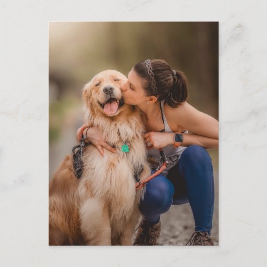 Aangepaste persoonlijke foto briefkaart (Voorkant)