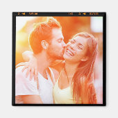 Aangepaste persoonlijke foto-cadeau magneet (Voorkant)