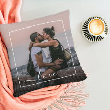 Aangepaste persoonlijke foto Eenvoudige liefdesquo