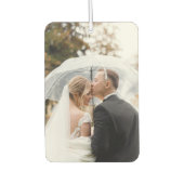 Aangepaste persoonlijke foto Eenvoudige liefdesquo Luchtverfrisser (Voorkant)