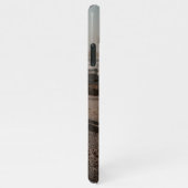 Aangepaste persoonlijke foto Eenvoudige liefdestek iPhone Hoesje (Rechterkant)