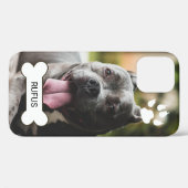 Aangepaste persoonlijke foto en naam Case-Mate iPhone case (Achterkant (horizontaal))