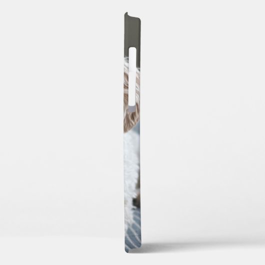 Aangepaste persoonlijke foto en naam Case-Mate iPhone case (Achterkant / Links)