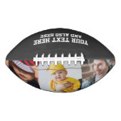 Aangepaste persoonlijke foto en tekst american football (Voorkant)