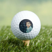 Aangepaste persoonlijke foto- en tekstgolfballen golfballen (Insitu Shirt)