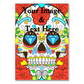 Aangepaste persoonlijke foto- en teksttabel Nu Kaart (Voorkant)