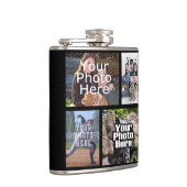 Aangepaste persoonlijke foto-inkuilMontage Heupfles (Rechts)