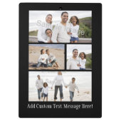 Aangepaste persoonlijke foto-inkuilMontage Klembord (Achterkant)