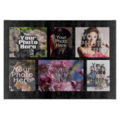 Aangepaste persoonlijke foto-inkuilMontage Snijplank (Voorkant)