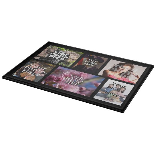 Aangepaste persoonlijke foto-inkuilMontage Snijplank (Hoek)