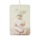 Aangepaste persoonlijke foto luchtverfrisser (Voorkant)