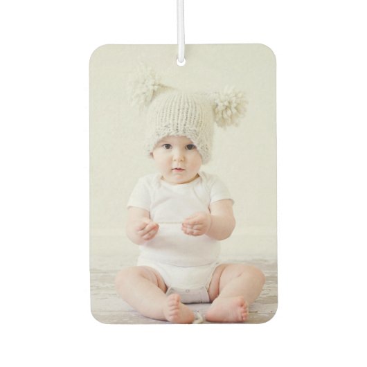 Aangepaste persoonlijke foto luchtverfrisser (Voorkant)