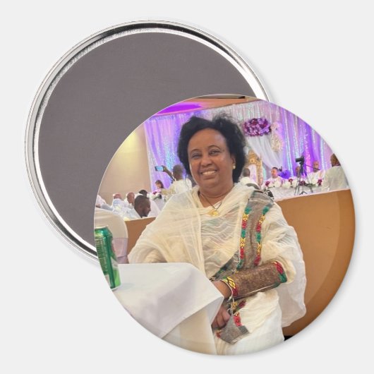 Aangepaste persoonlijke foto magneet (Voorkant / Achterkant)