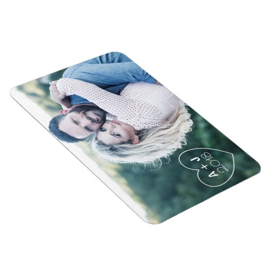 Aangepaste persoonlijke foto magneet (Rechterzijde)