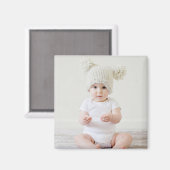 Aangepaste persoonlijke foto magneet (Voorkant / Achterkant)