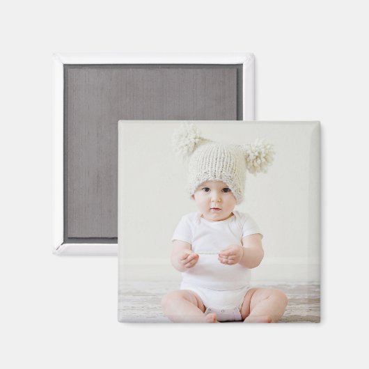 Aangepaste persoonlijke foto magneet (Voorkant / Achterkant)