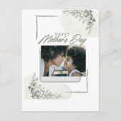 Aangepaste persoonlijke foto-moederdag briefkaart (Voorkant)
