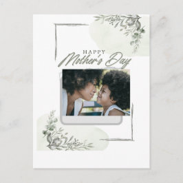 Aangepaste persoonlijke foto-moederdag briefkaart