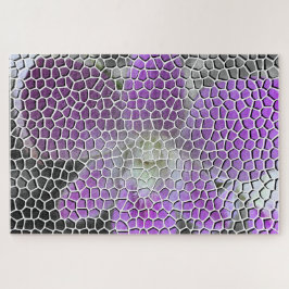 Aangepaste persoonlijke foto-mozaïek Jigzaag Puzzl Legpuzzel