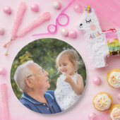 Aangepaste persoonlijke foto papieren bordje (Feest)