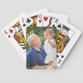 Aangepaste persoonlijke foto pokerkaarten (Achterkant)