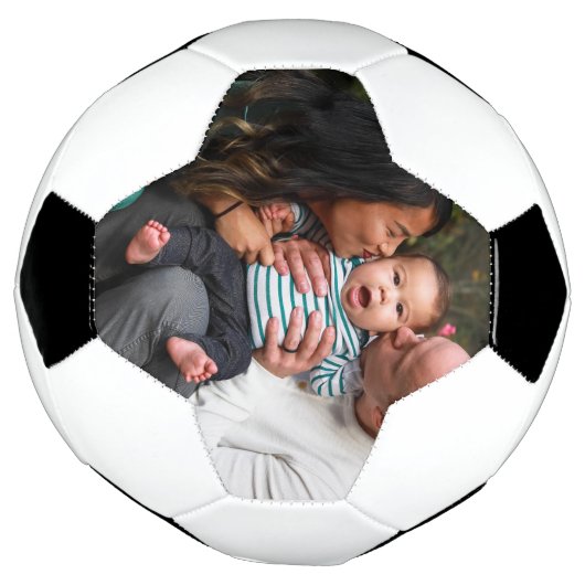 Aangepaste persoonlijke foto-reeks voetbal (Gedraaid)