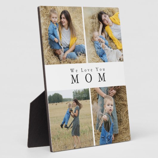 Aangepaste persoonlijke foto-samengevouwen moederf fotoplaat (Zijkant)