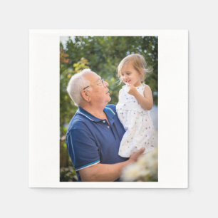 Aangepaste persoonlijke foto servet