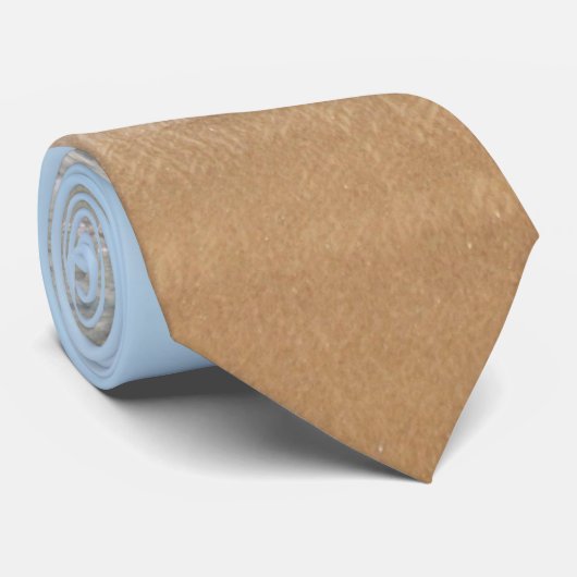 Aangepaste persoonlijke foto-Stropdas cadeautjes Stropdas (Opgerold)