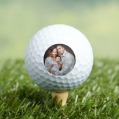 Aangepaste persoonlijke foto van de familie golfballen (Insitu Shirt)