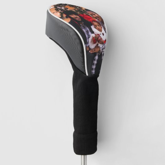 Aangepaste persoonlijke foto van de familie golfheadcover (Schuin)