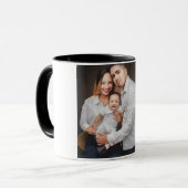 Aangepaste persoonlijke foto van de familie mok (Voorkant links)