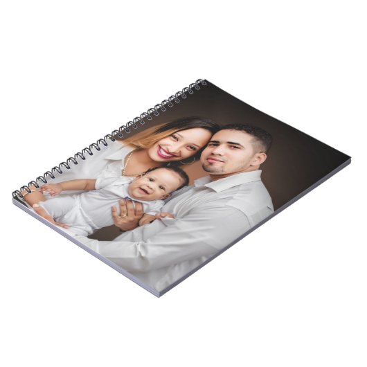 Aangepaste persoonlijke foto van de familie notitieboek (Linkerzijde)