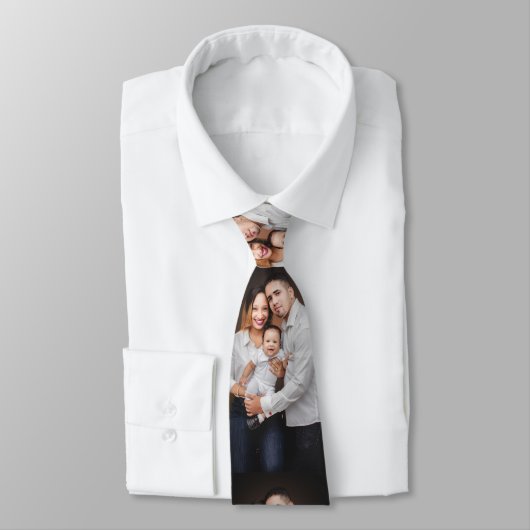 Aangepaste persoonlijke foto van de familie stropdas (Gebonden)