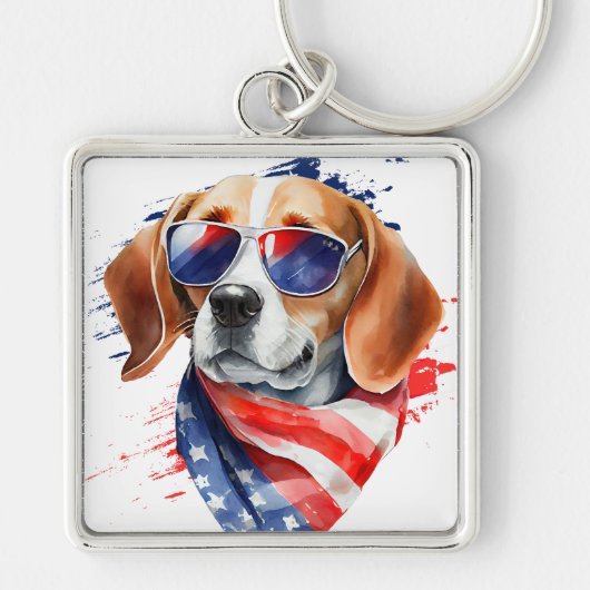 Aangepaste persoonlijke foto van Dog Photo Pet Pho Sleutelhanger (Voorkant)