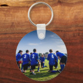 Aangepaste persoonlijke foto van sportteam sleutelhanger (Voorkant)