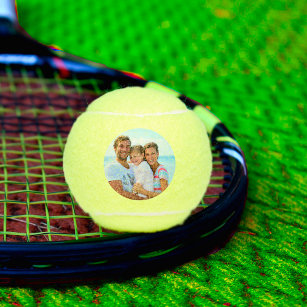 Aangepaste persoonlijke foto van Tennis Player Tennisballen