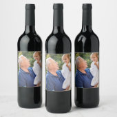 Aangepaste persoonlijke foto wijn etiket (Flessen)