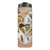 Aangepaste persoonlijke foto's en offertes op maat thermosbeker (Voorkant)