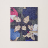 Aangepaste persoonlijke foto's en tekst jigzaag P Legpuzzel (Verticaal)