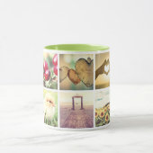 Aangepaste persoonlijke foto's mok (Midden)