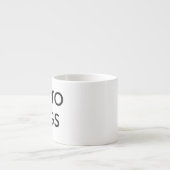 Aangepaste persoonlijke foto's van Espresso Cup Bl Kop (Voorkant)