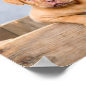 Aangepaste persoonlijke foto's voor breed Poster (Hoek)