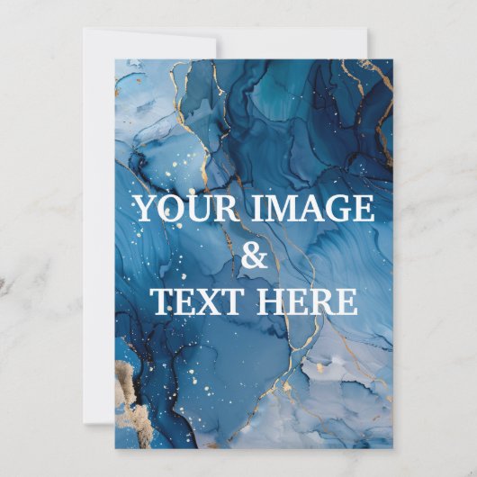 Aangepaste persoonlijke fotouitnodiging kaart (Voorkant)