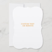 Aangepaste persoonlijke geboorte van Safari Animal Kaart (Achterkant)