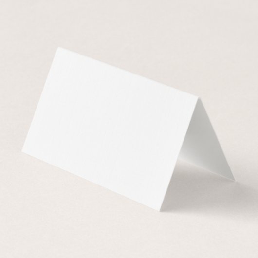 Aangepaste persoonlijke gevouwen Visitekaartjes vo (Achterkant)